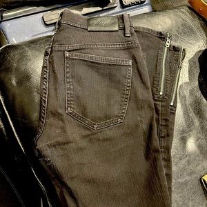 Ralph lauren Rugby skinny jeans with zipper ankles size 26